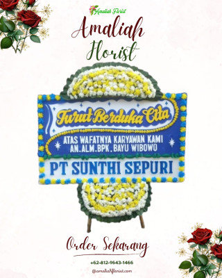 Papan Bunga Duka di Siak Kecil