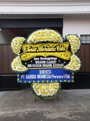 Papan Bunga Duka di Siak Kecil