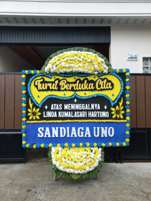 Papan Bunga Duka di Siak Kecil